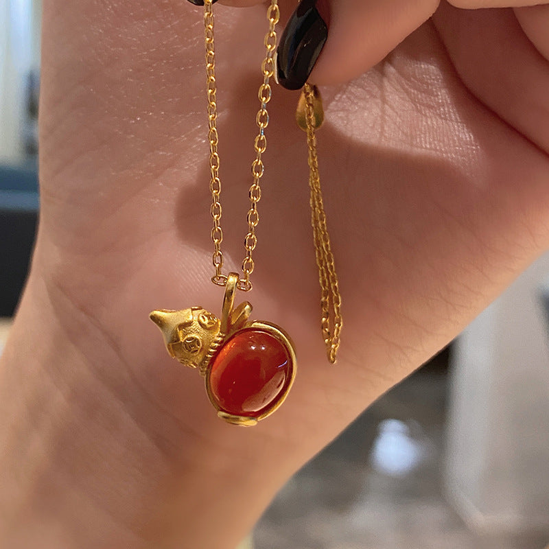Delicate Artisan Gold Necklace