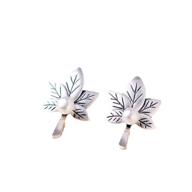 Delicate Artisan Silver Earring