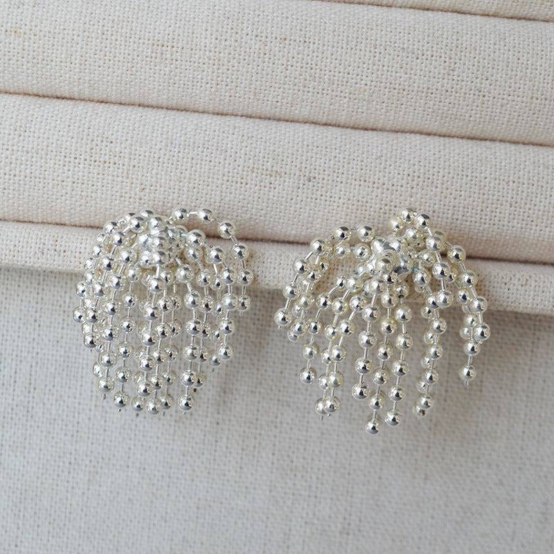 Delicate Artisan Silver Earring
