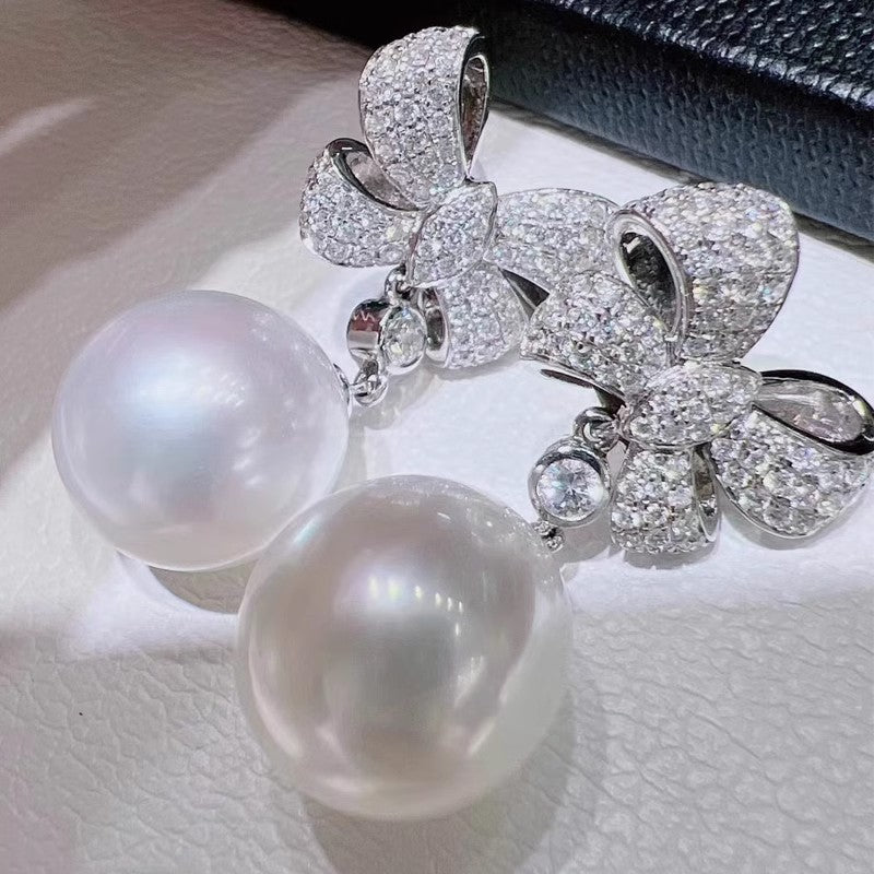 Delicate Artisan Pearl Earring