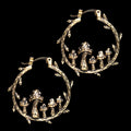 Beautiful Gold Earring with Unique Style