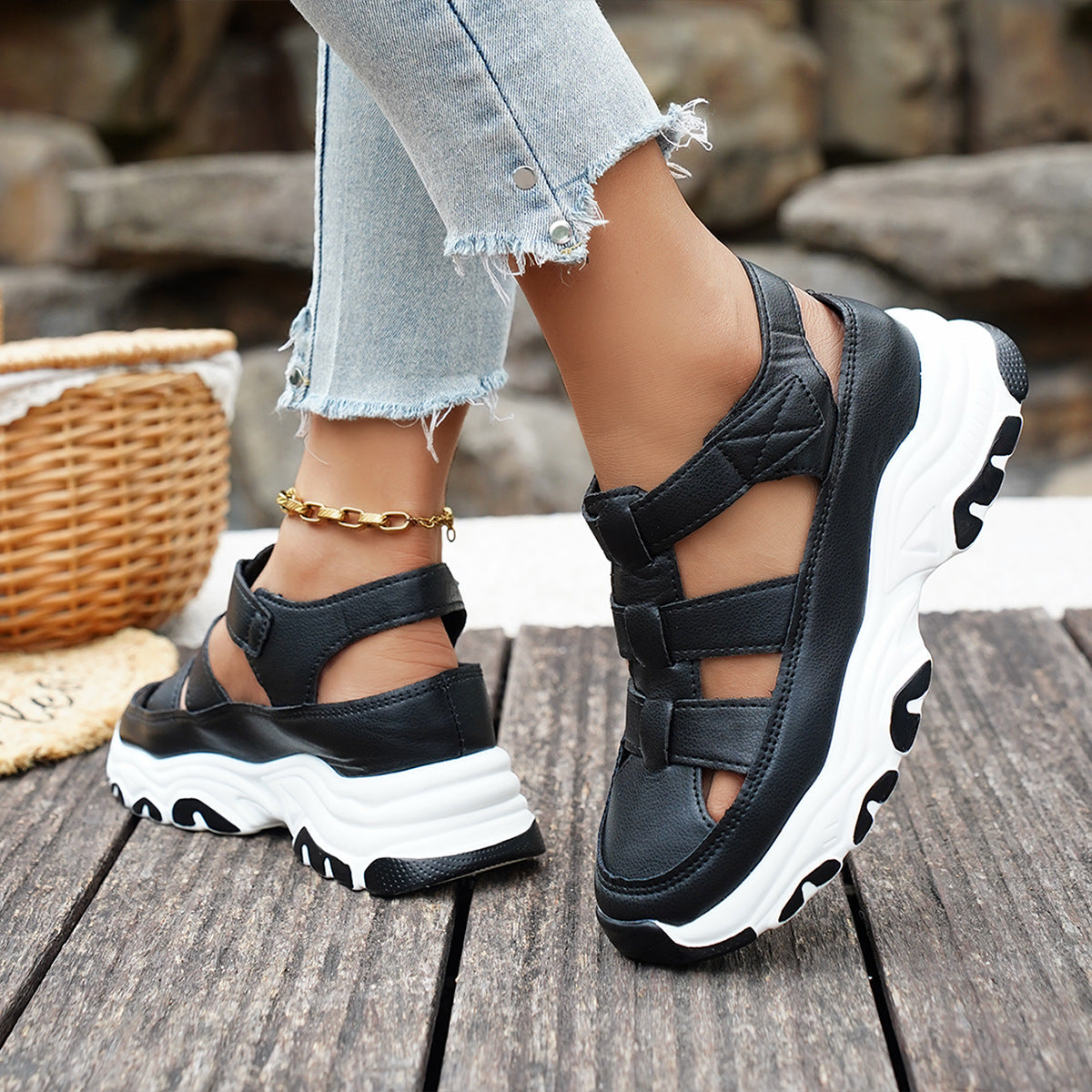 Classic Orthopedic Sandals with Timeless Style