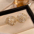 Delicate Artisan Pearl Earring