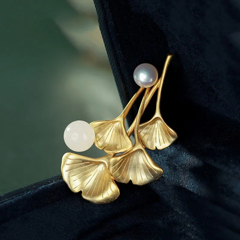 Delicate Artisan Pearl Pendant