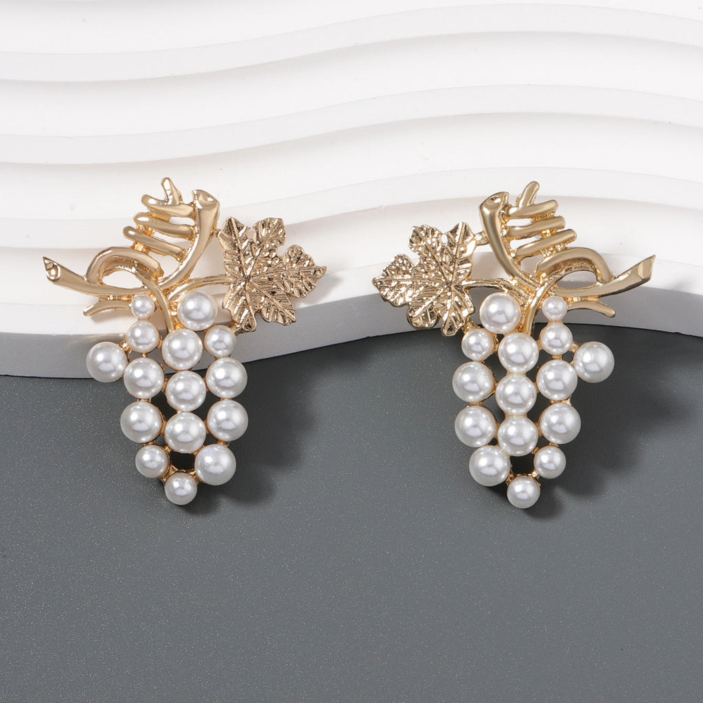 Delicate Artisan Pearl Earring