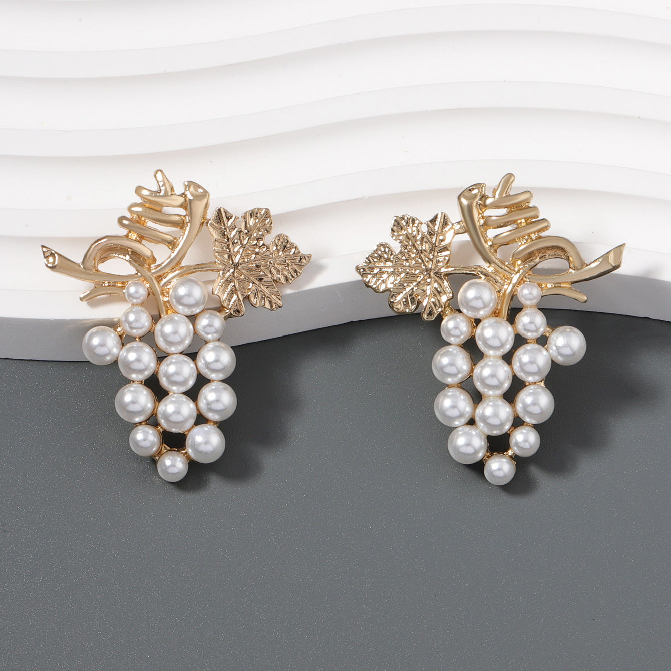 Delicate Artisan Pearl Earring