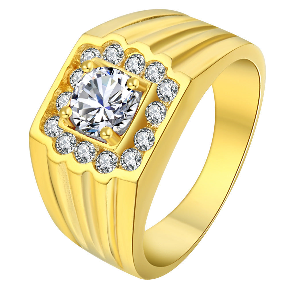 Delicate Artisan Gold Ring