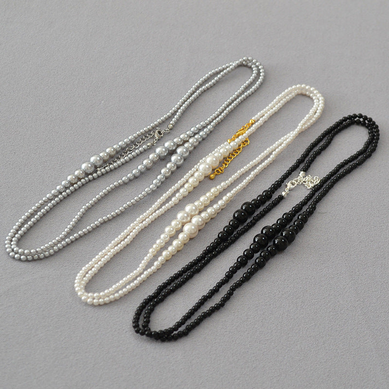 Delicate Artisan Pearl Necklace