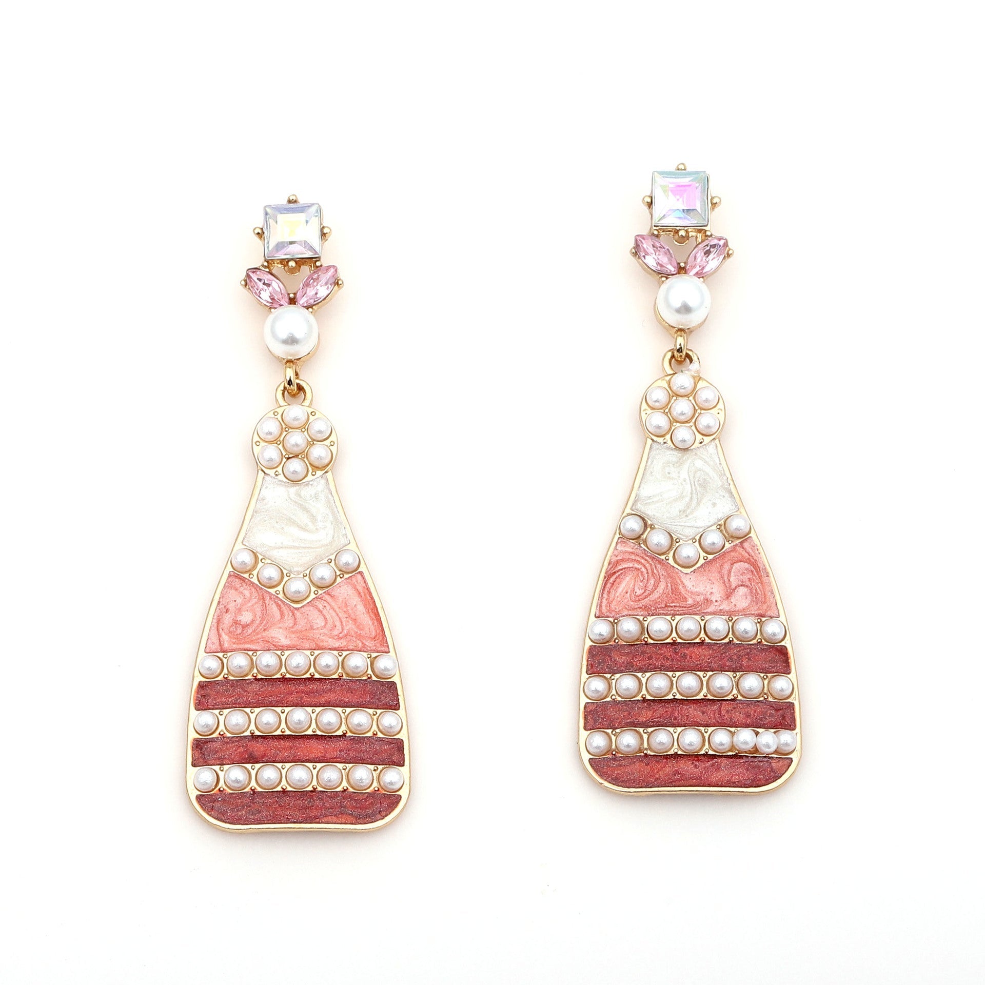 Delicate Artisan Pearl Earring
