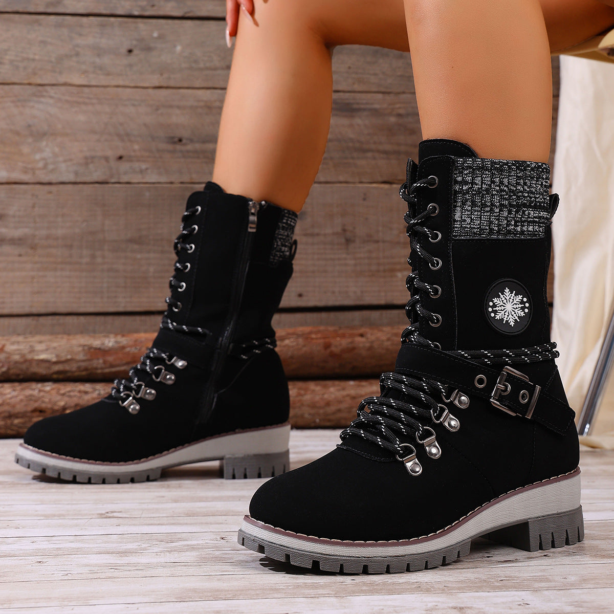 Classic Orthopedic Boots with Timeless Style