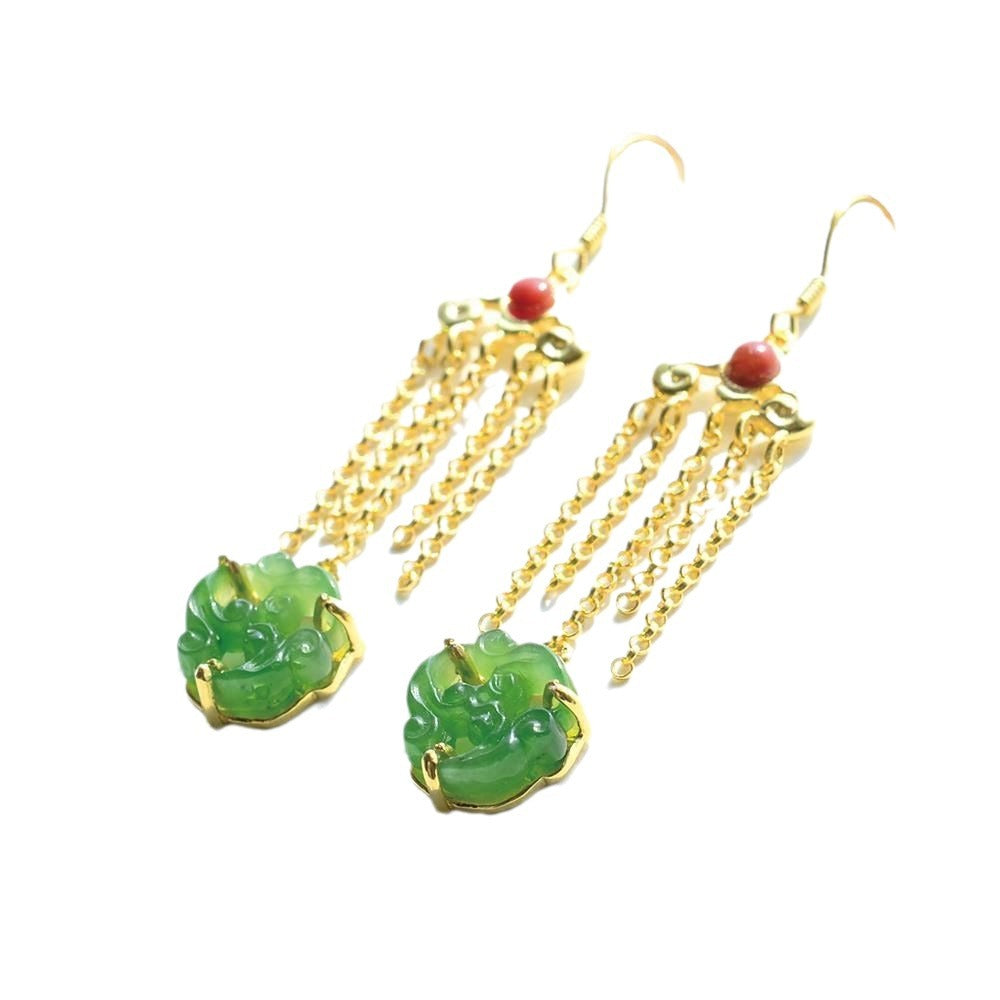 Delicate Artisan Silver Earring
