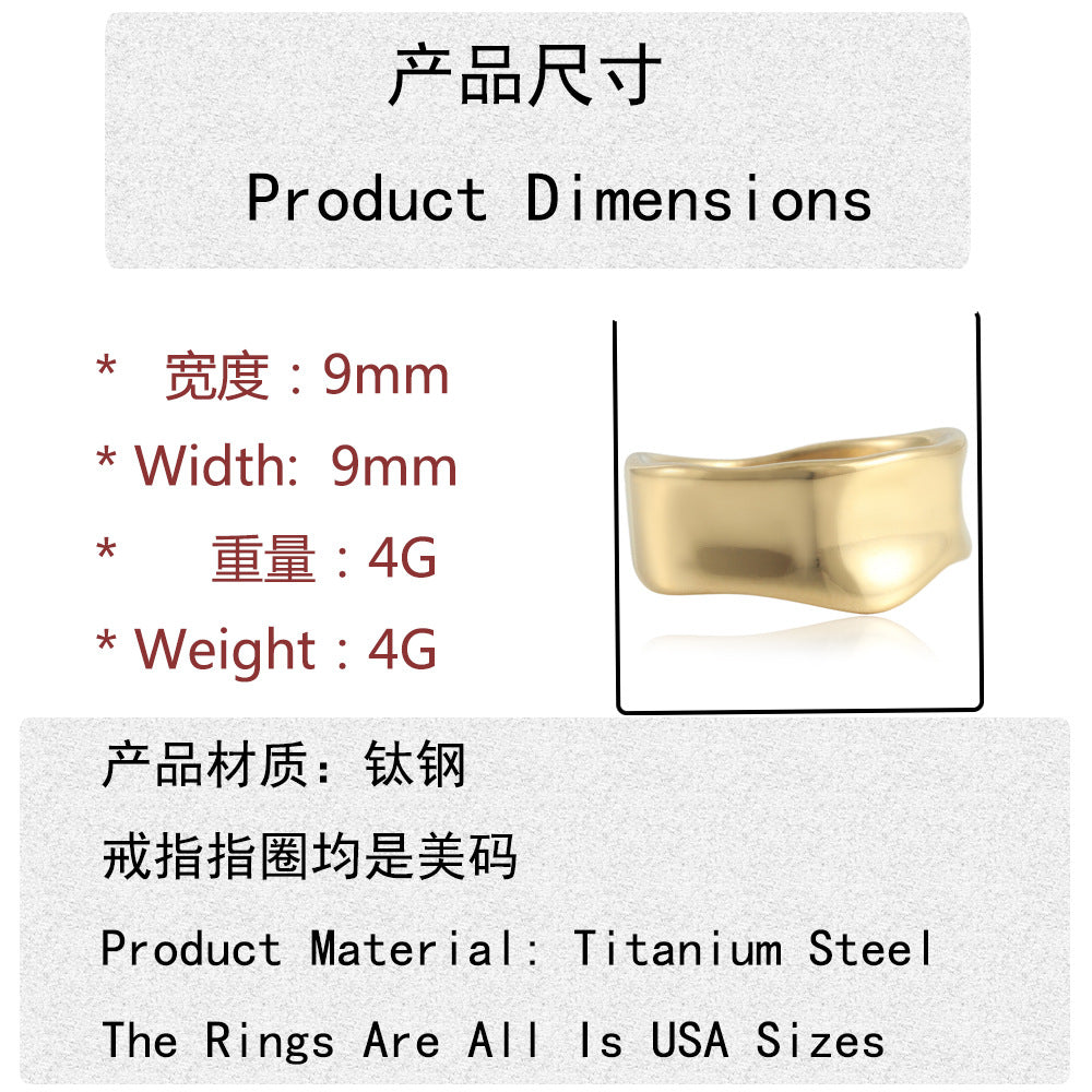 Delicate Artisan Gold Ring