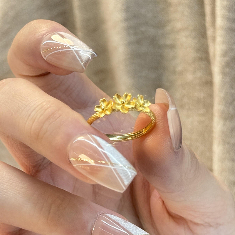 Beautiful Gold Ring with Unique Style
