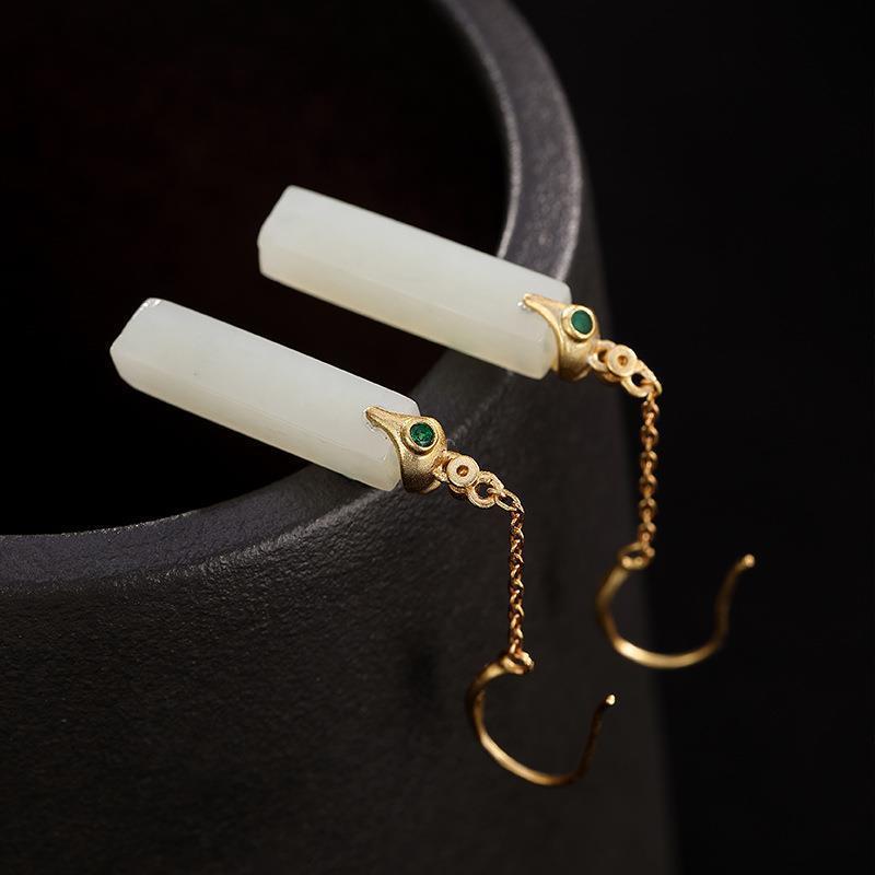 Beautiful Silver Earring with Unique Style