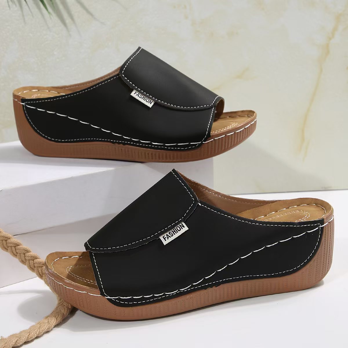Classic Orthopedic Sandals with Timeless Style