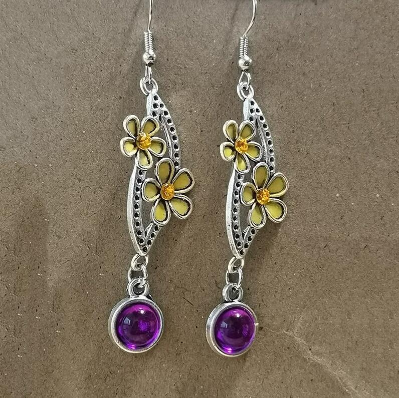 Delicate Artisan Silver Earring