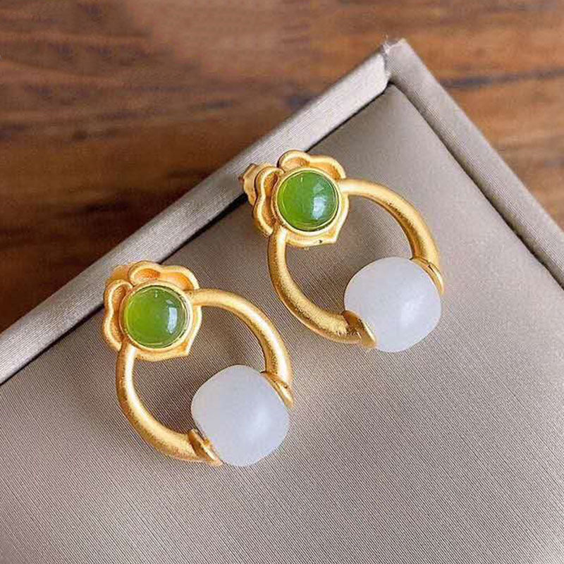 Delicate Artisan Silver Earring
