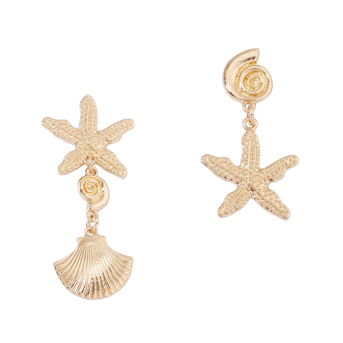 Beautiful Gold Earring with Unique Style