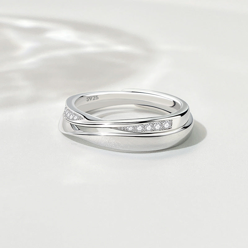 Romantic Silver Ring for Special Moments