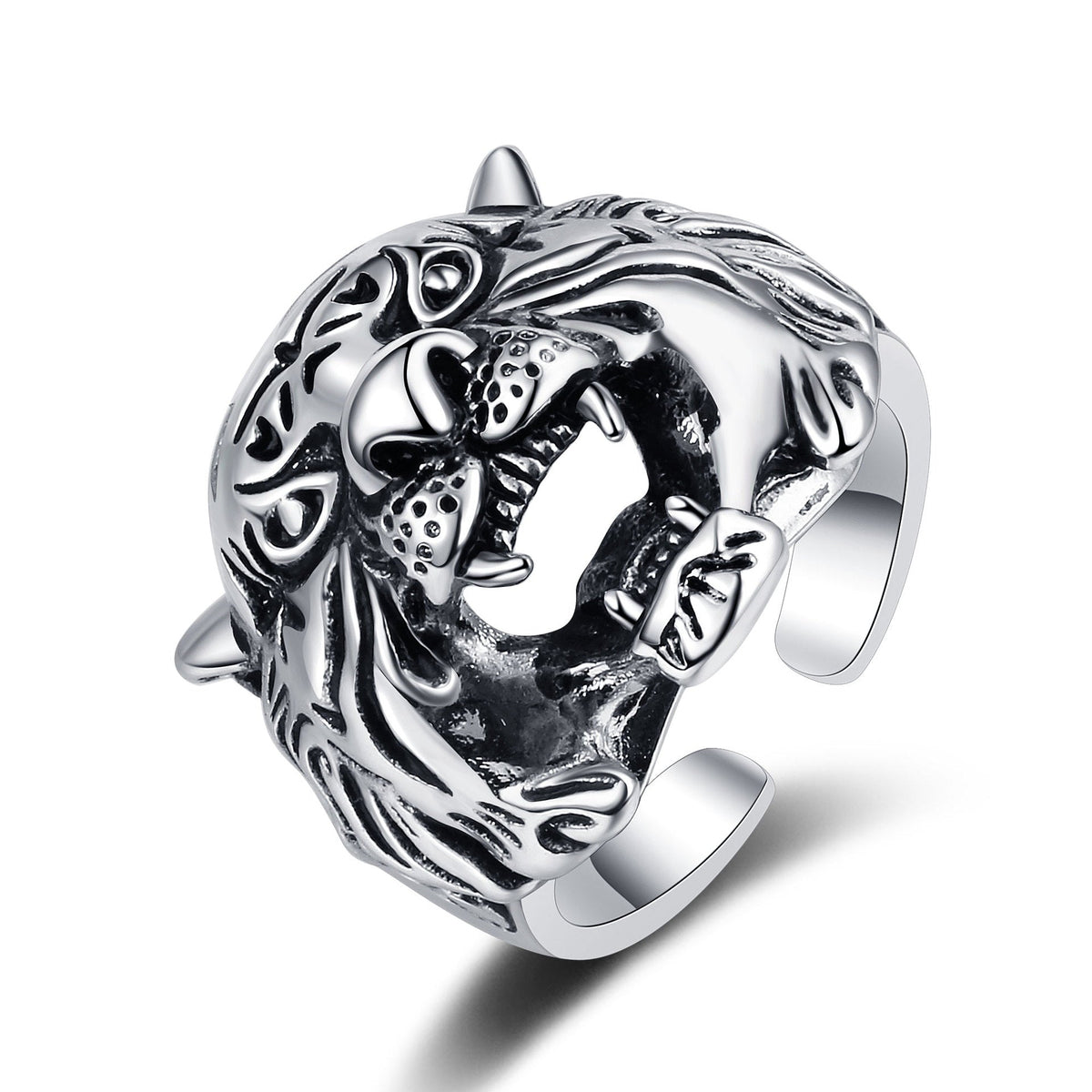 Beautiful Silver Ring with Unique Style