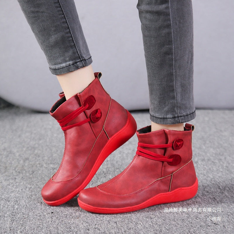 Vintage Inspired Orthopedic Boots