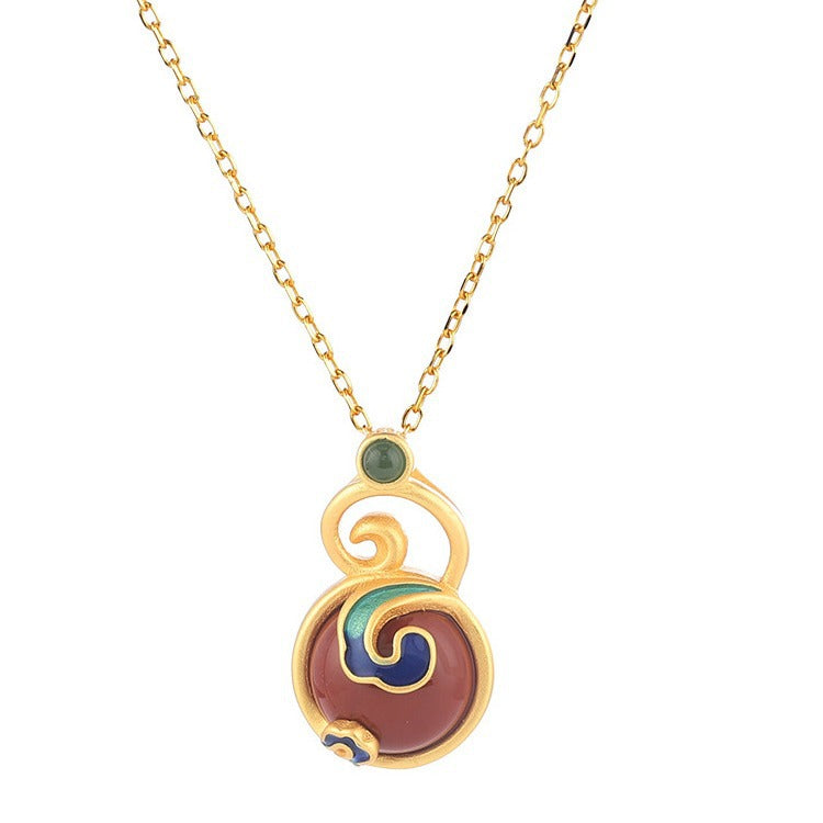 Beautiful Silver Necklace with Unique Style
