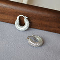 Vintage Handmade Silver Earring