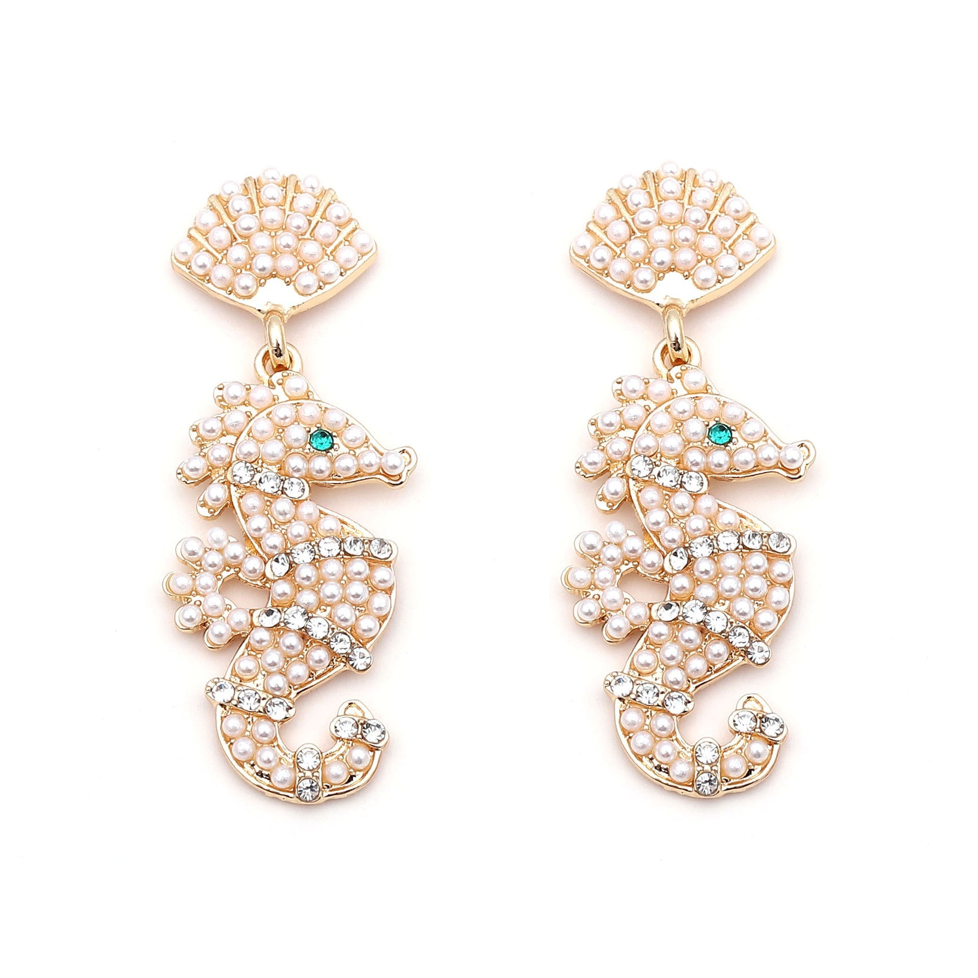 Delicate Artisan Pearl Earring