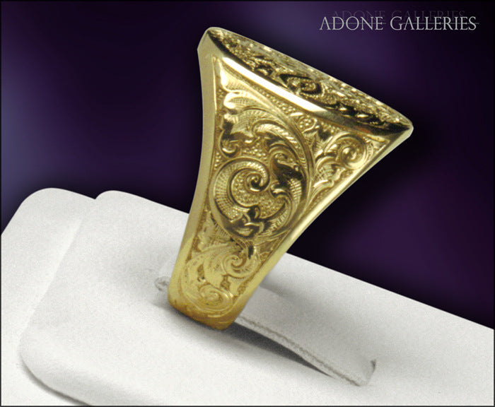 Romantic Gold Ring for Special Moments