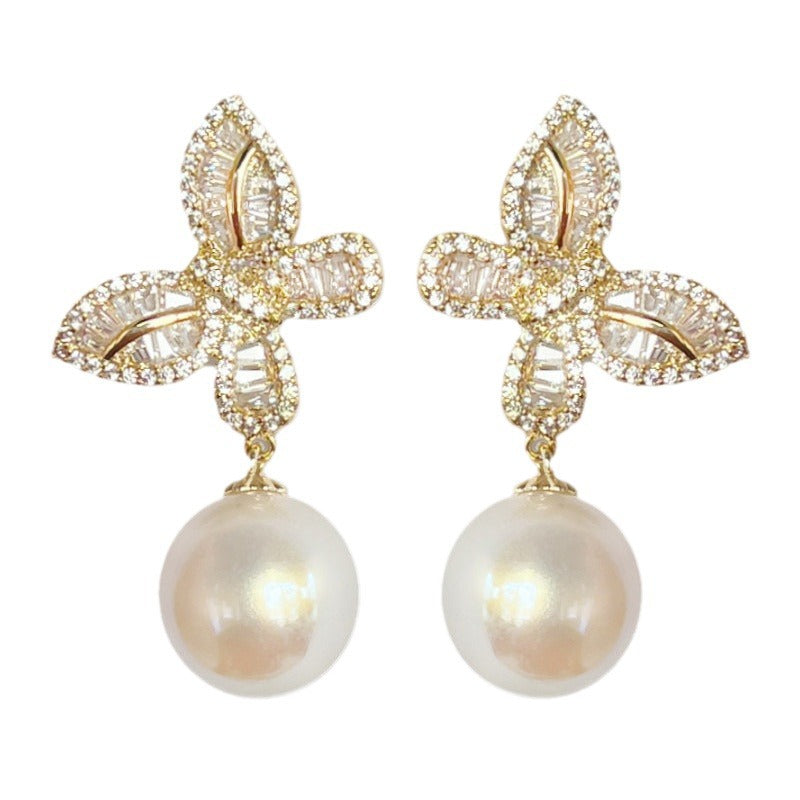 Vintage Handmade Pearl Earring