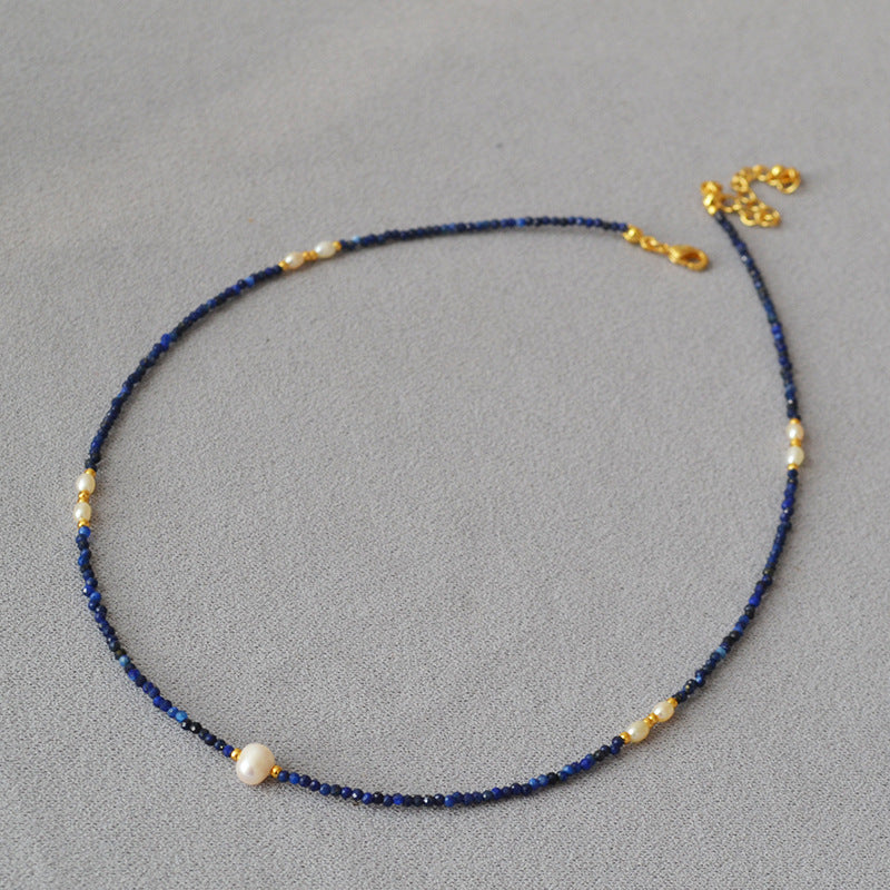Delicate Artisan Pearl Necklace