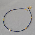 Delicate Artisan Pearl Necklace