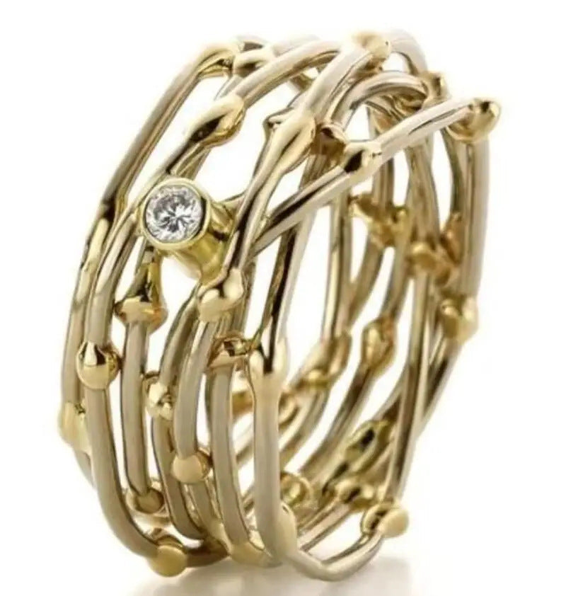 Vintage Handmade Gold Ring
