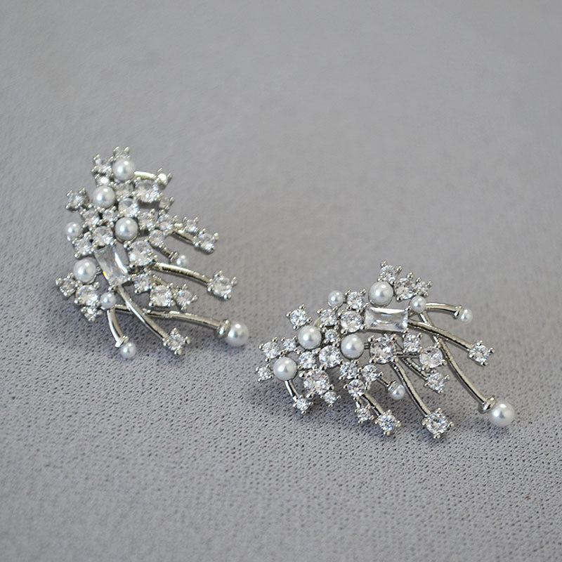 Delicate Artisan Silver Earring
