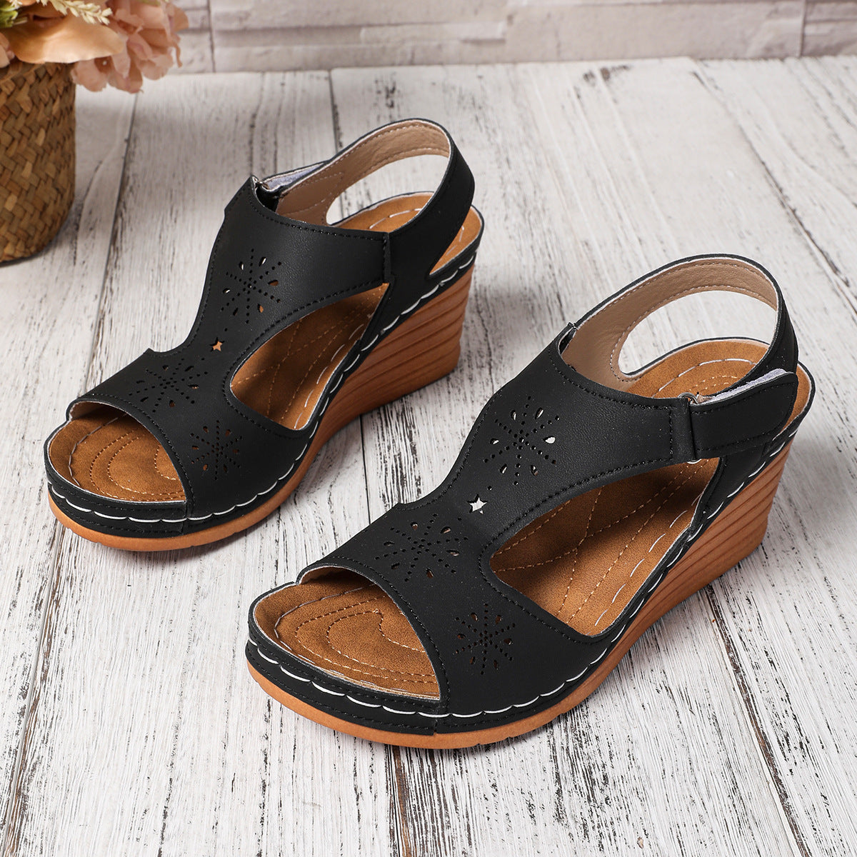 Vintage Inspired Orthopedic Sandals