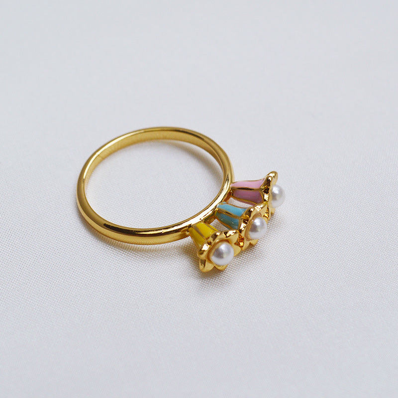 Vintage Handmade Gold Ring