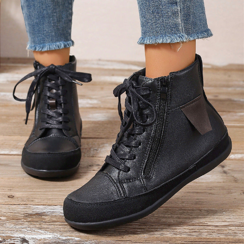 Classic Orthopedic Boots with Timeless Style