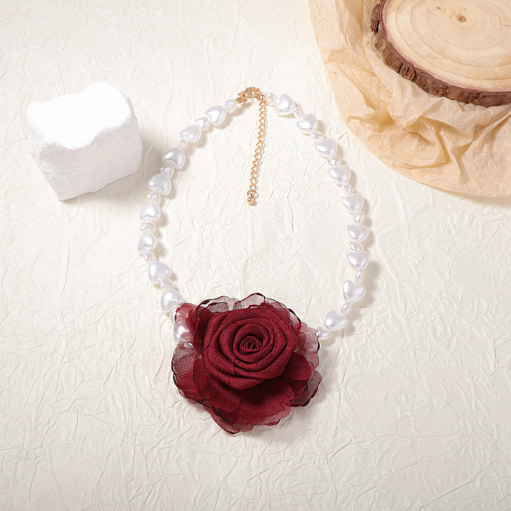 Vintage Handmade Pearl Necklace