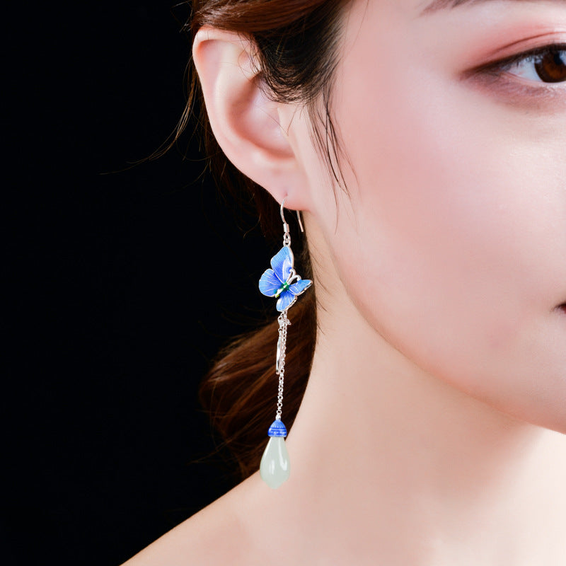 Delicate Artisan Silver Earring