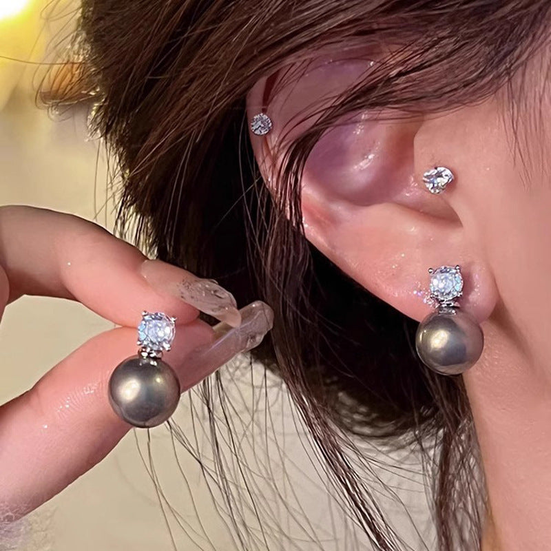 Delicate Artisan Pearl Earring