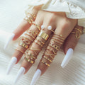 Beautiful Gold Set with Unique Style