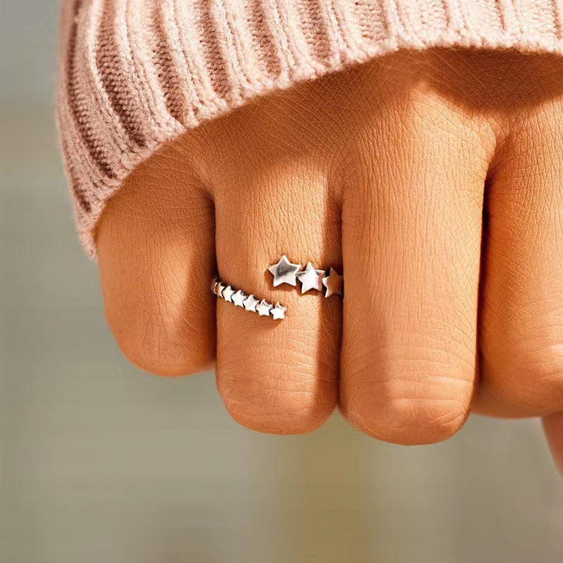 Beautiful Silver Ring with Unique Style
