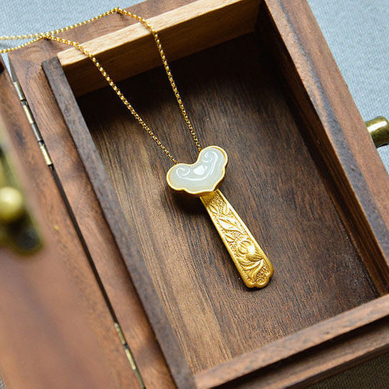 Delicate Artisan Gold Necklace