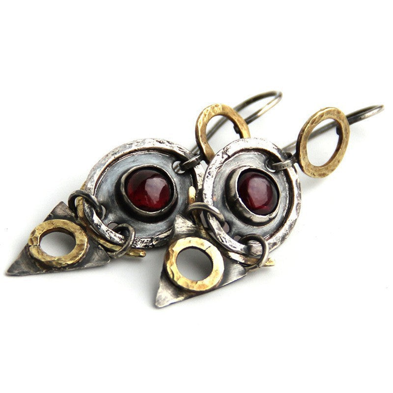 Delicate Artisan Silver Earring