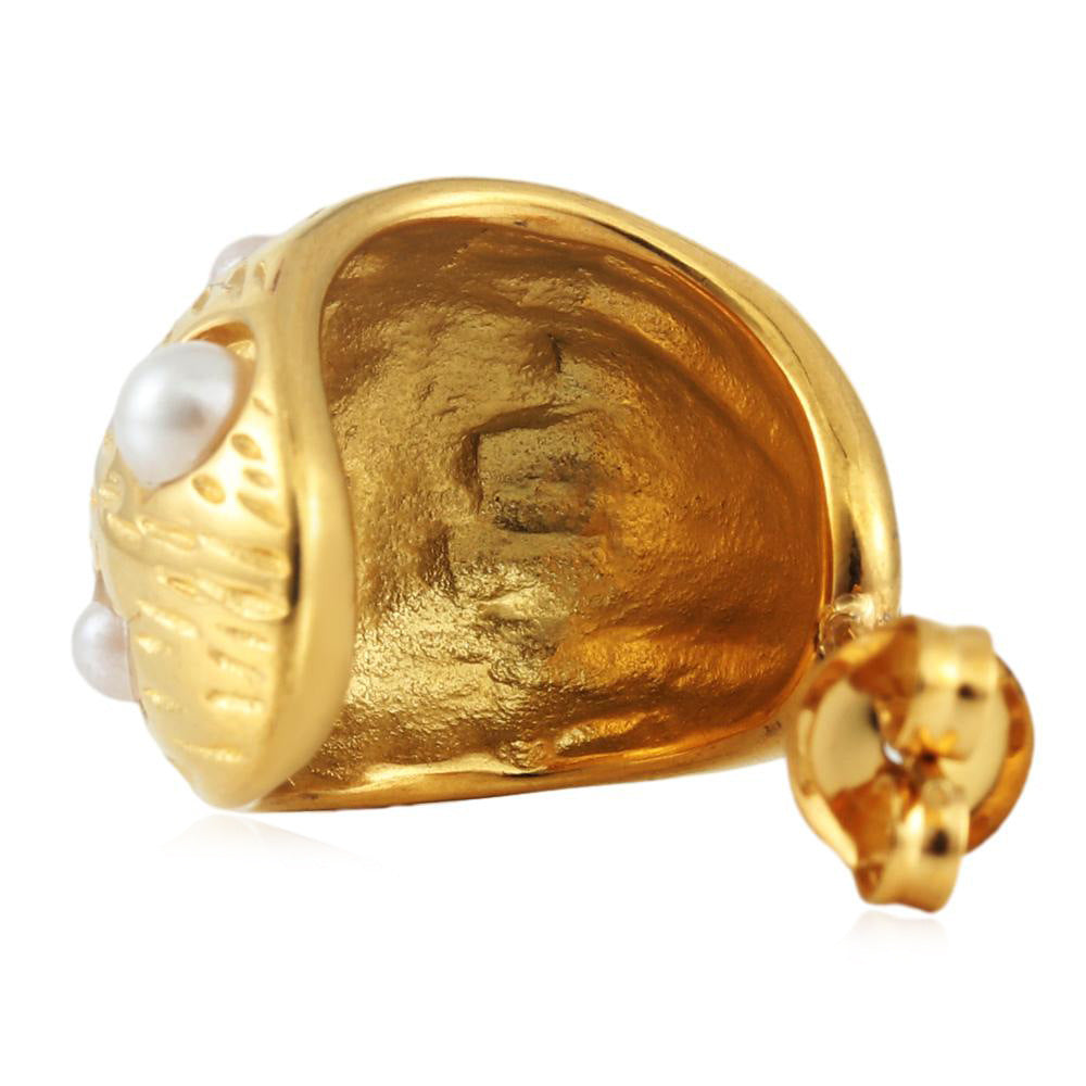 Classic Gold Earring with Timeless Appeal