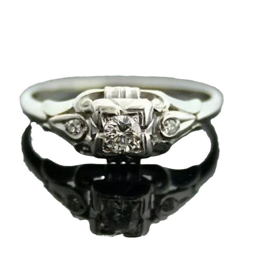 Delicate Artisan Silver Ring