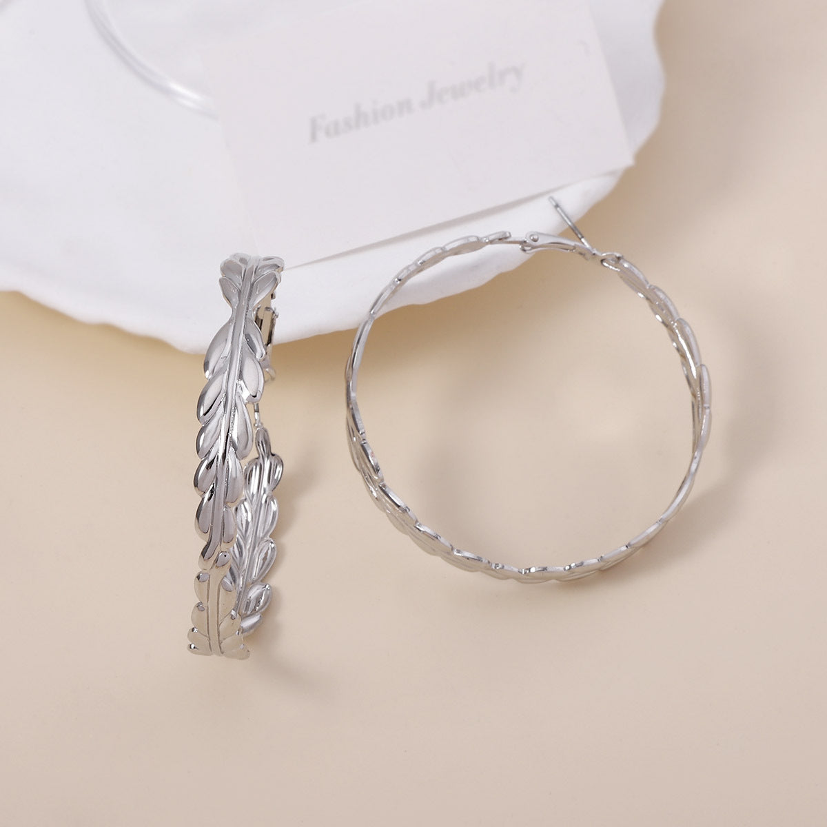 Delicate Artisan Gold Earring