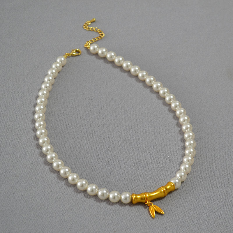 Delicate Artisan Gold Necklace