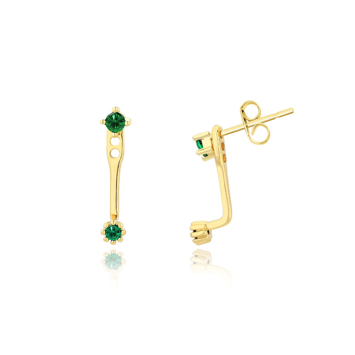 Romantic Gold Earring for Special Moments