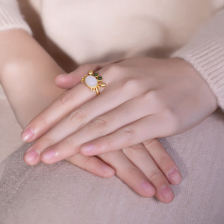 Delicate Artisan Silver Ring